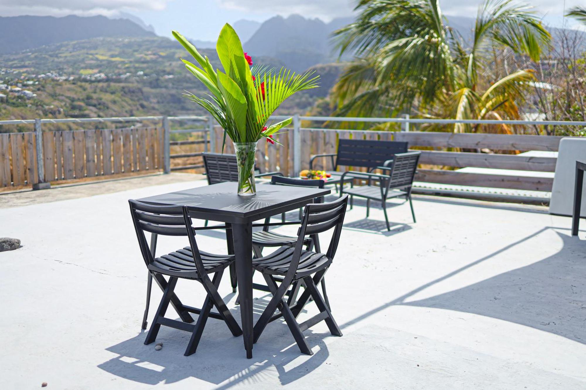 Eclats D'Etoiles - Rooftop - Piscine - By Sister Home Saint Pierre Bagian luar foto