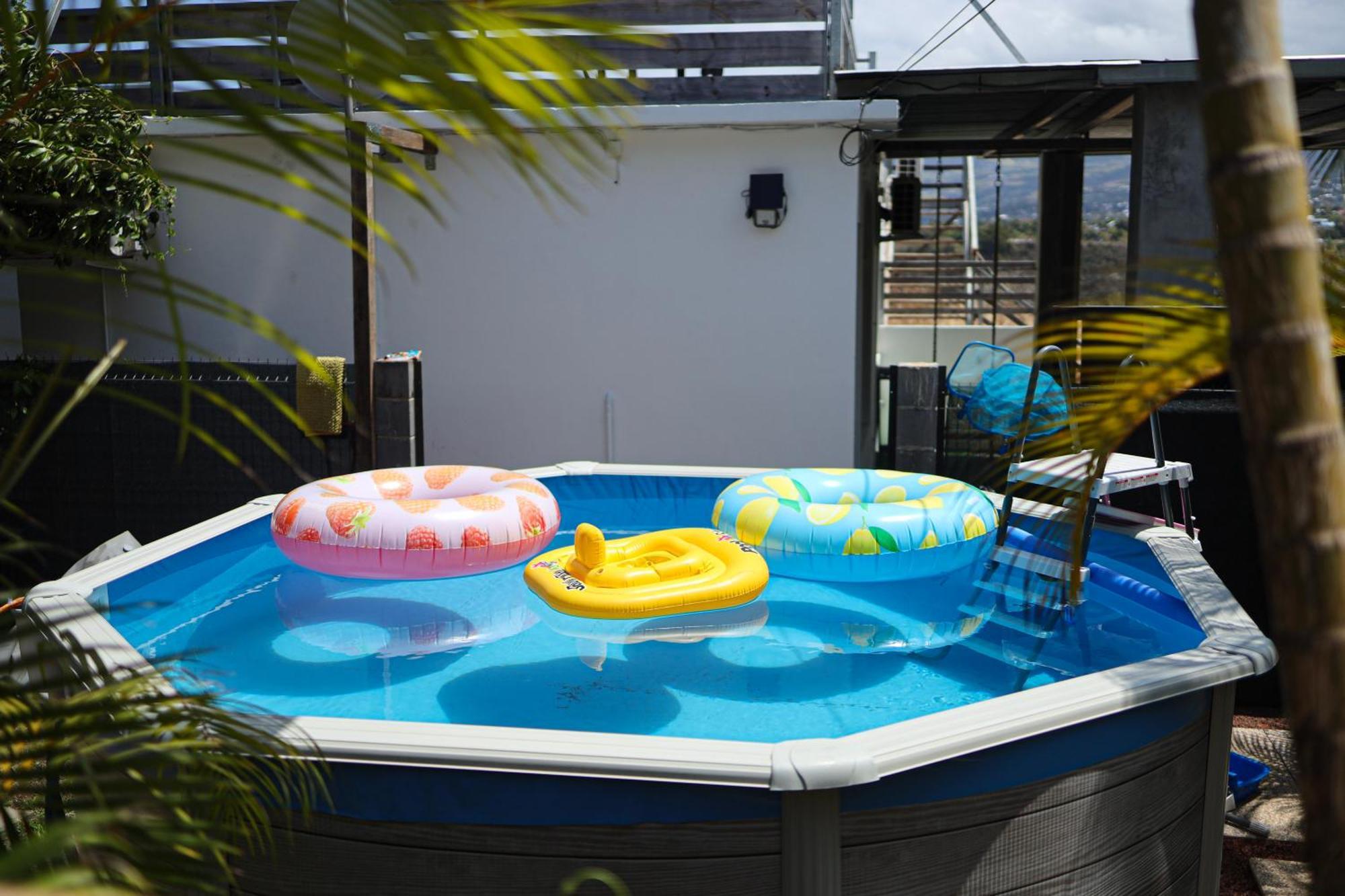 Eclats D'Etoiles - Rooftop - Piscine - By Sister Home Saint Pierre Bagian luar foto